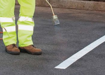 parking lot striping