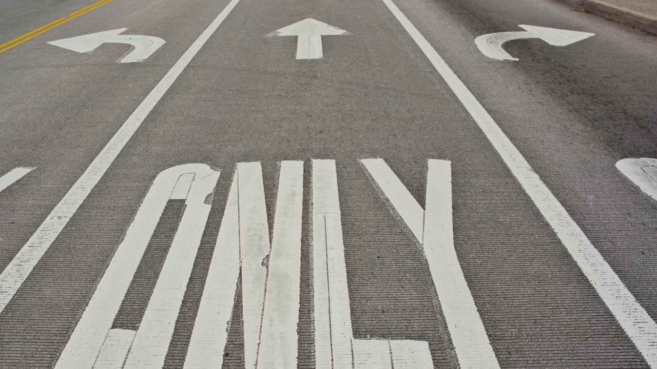 pavement marking by precision