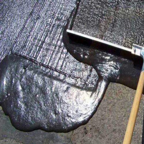 Sealcoating material asphalt