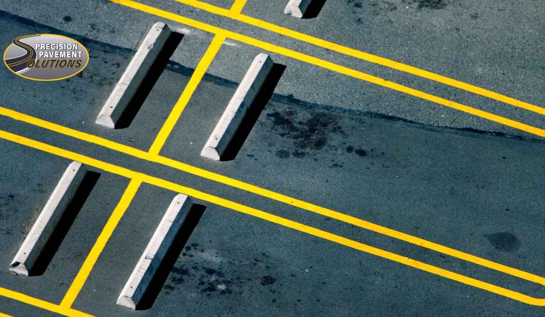 how to stripe a parking lot