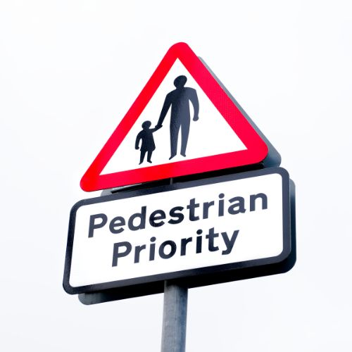 pedestrian priority