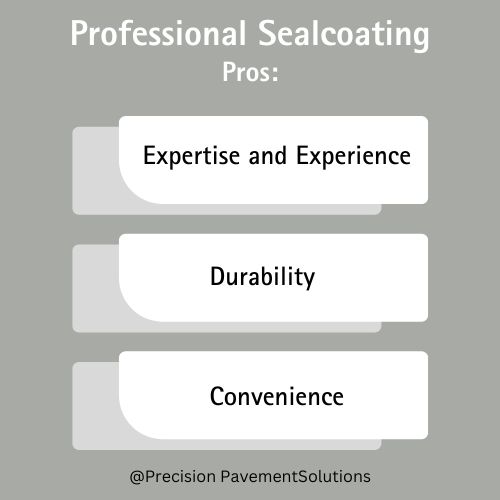 pros of professional sealcoating