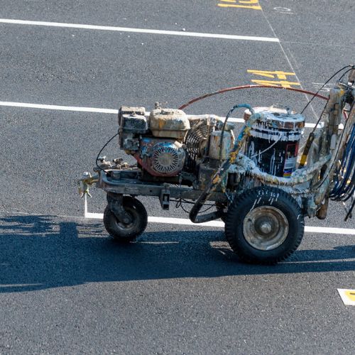 line striping machine