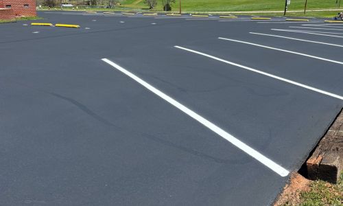 Precision Pavement Solutions Parking lot