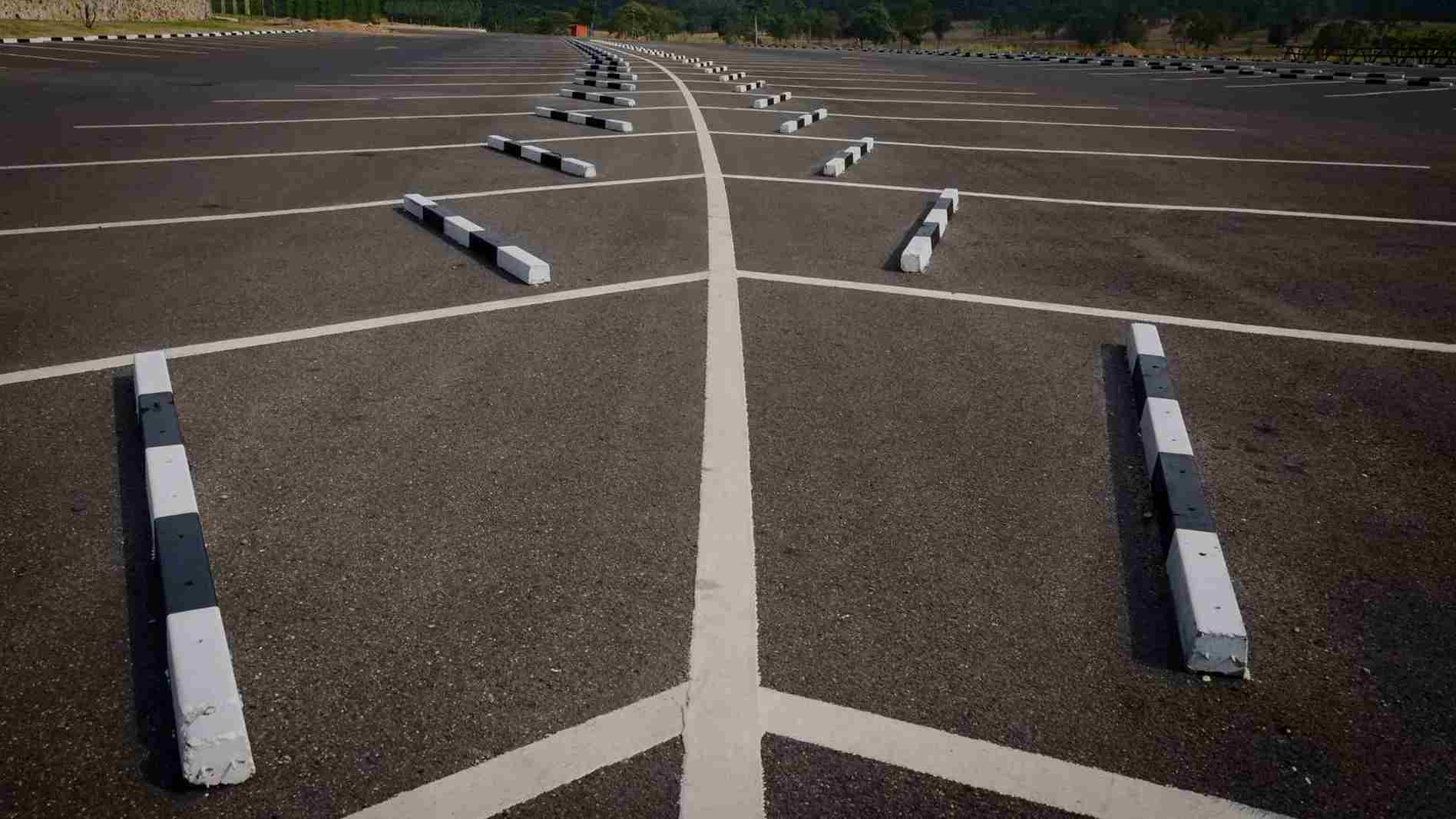 Precision Pavement Solutions well maintained Parking lot