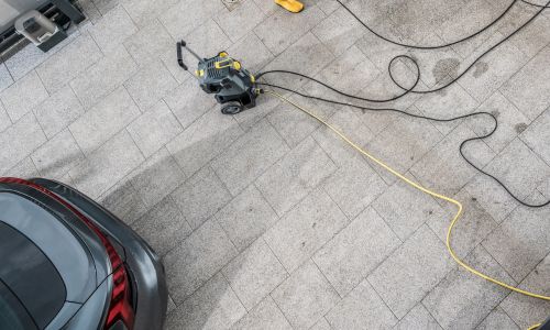 clean driveway